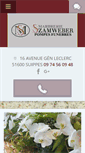 Mobile Screenshot of pompes-funebres-szamweber.com